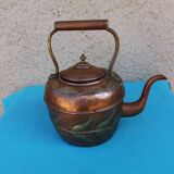 Old copper kettle