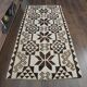 Handmade vintage Milas rug large hallway 106x234 cm