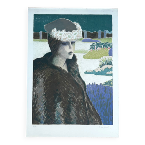 Lithographie originale - jean