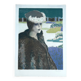 Original lithograph signed by Jean Pierre Cassigneul.