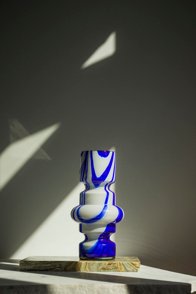 Vase en verre de Murano par Carlo Moretti