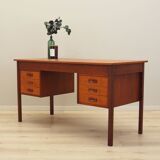 Teak desk, Danish design, 1970s, production: Denmark