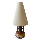 Ceramic sun lamp – Fat Lava Mid century - 60s/70s