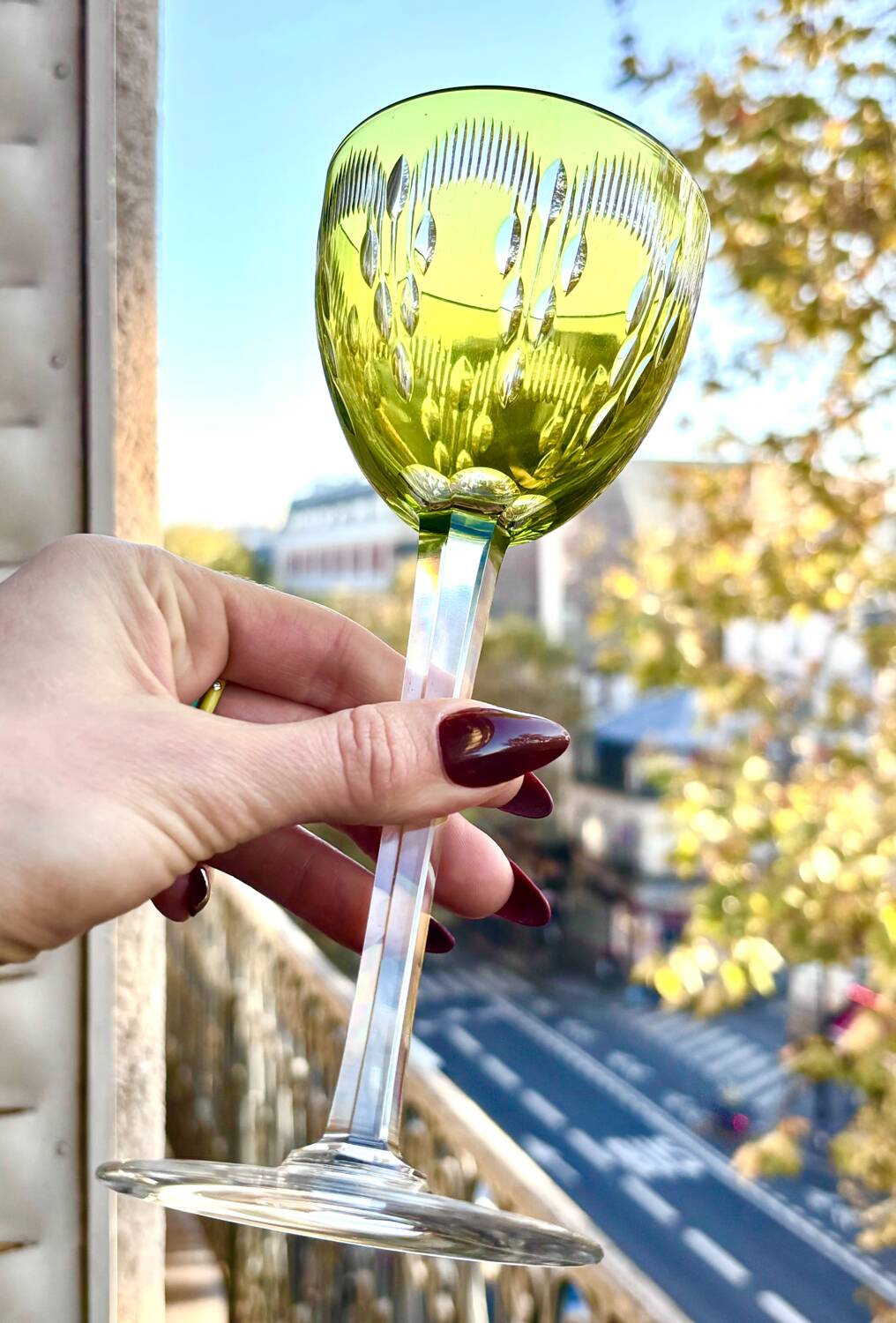 1 Verre Baccarat m. Molière - Roemer glass