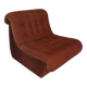 Vintage chair upholstered in corduroy
