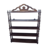 1900 walnut shelf