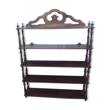 1900 walnut shelf