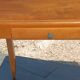 Vintage Scandinavian-style wooden table with drawer, 1950s-60s.