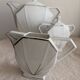 Art Deco Porcelain Coffee/Tea Trio by Victoria Czechoslovakia, 1930s