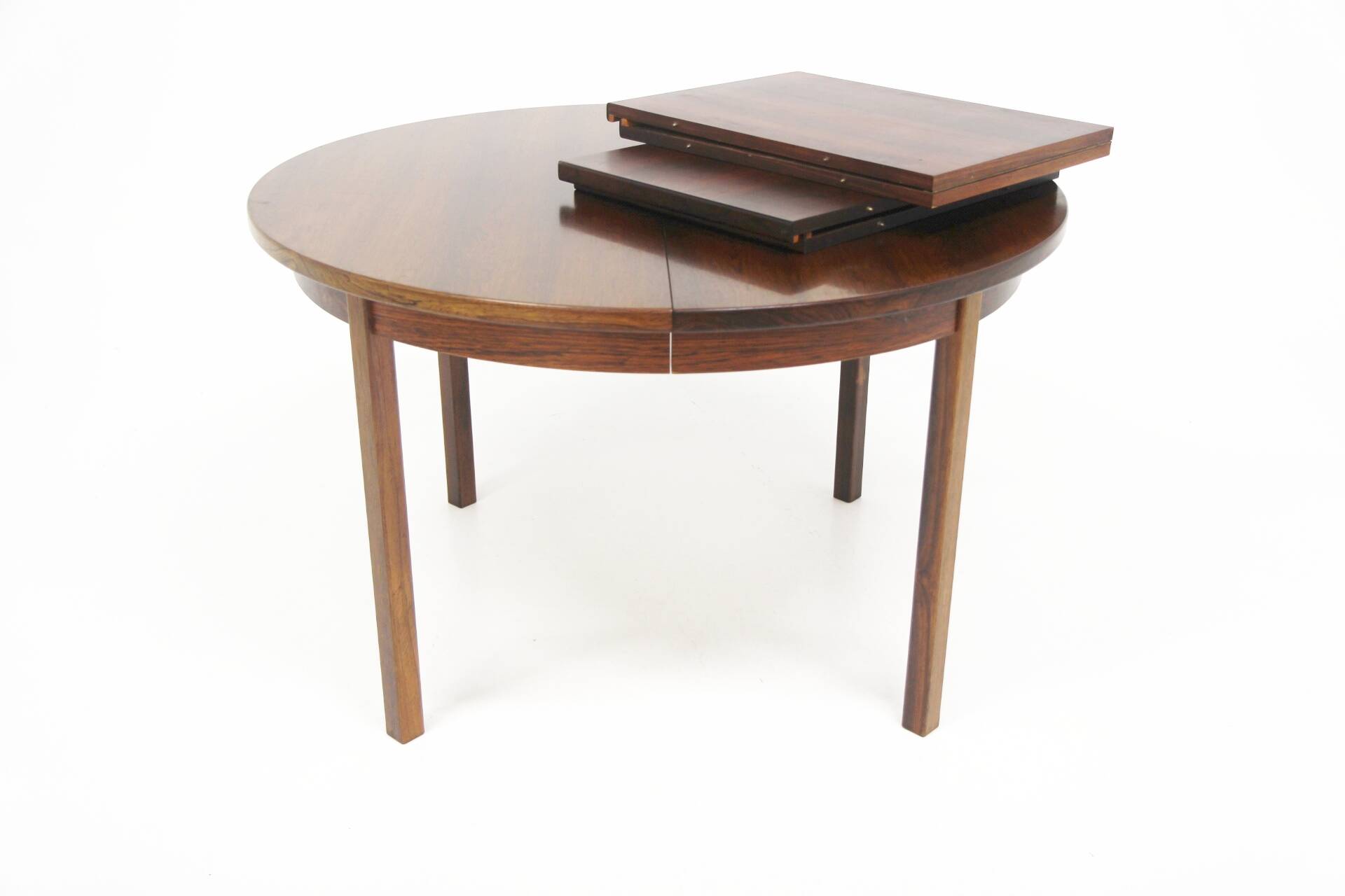 Scandinavian rosewood dining table, Sweden, 1960s