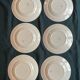 6 Ironstone Flat Plates K G Luneville Tulip Pattern