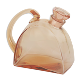 Carafe Art déco rose