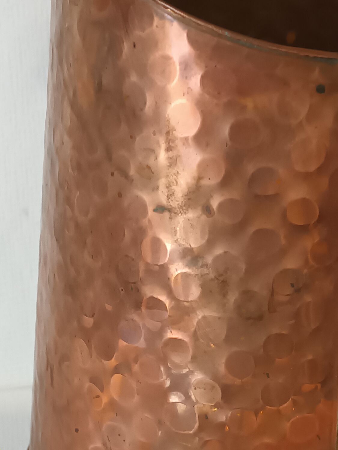 Coal bucket solid copper Holland