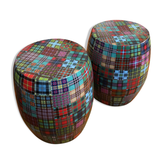 Pair of ceramic beanbags