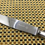 Silver-plated knife from Christofle, Perles model