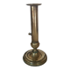 Brass candle holder with pusher and cup