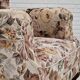 1950s Danish armchair in fabric