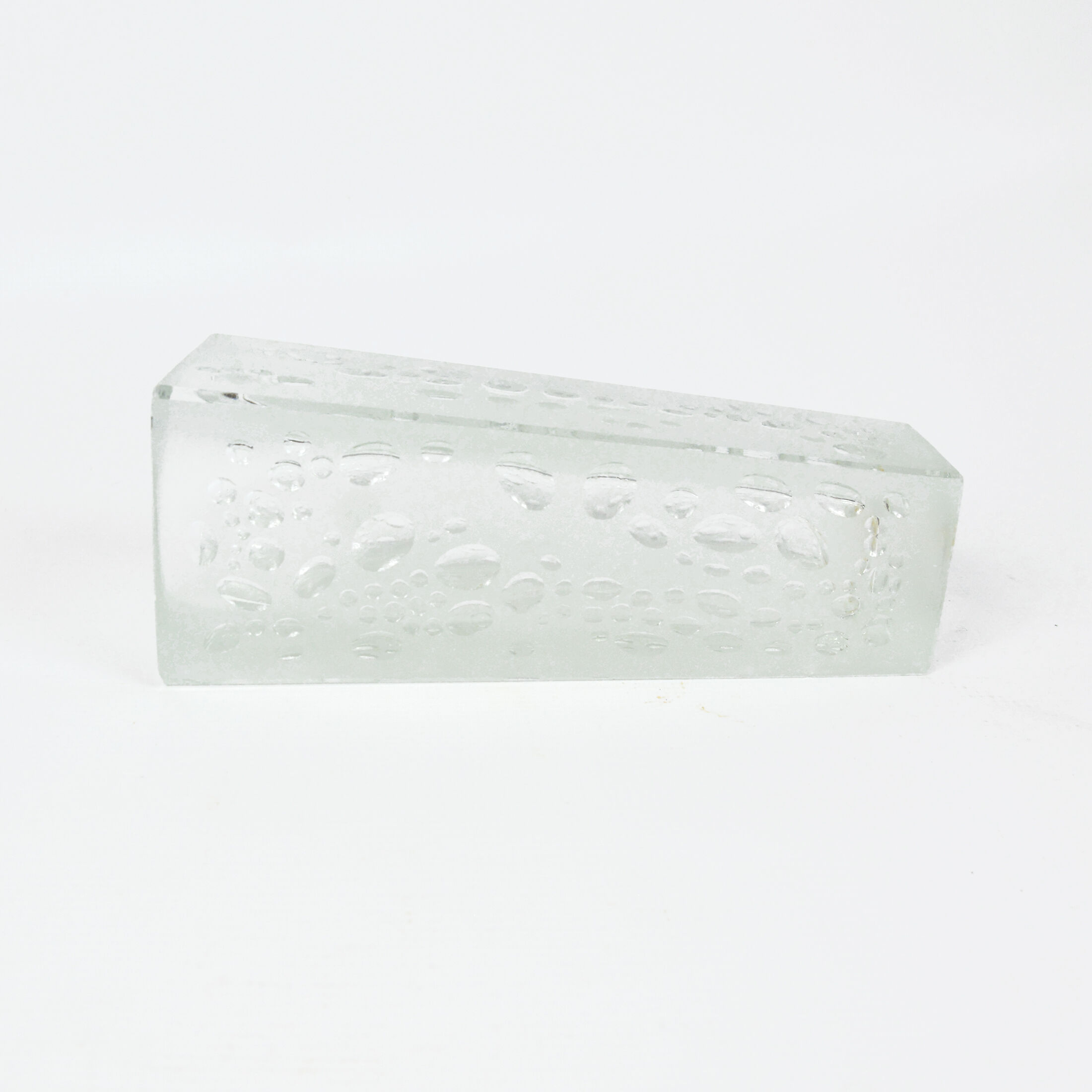 Glass Vase H23-200, HSG Hortensja, Poland, 1970s