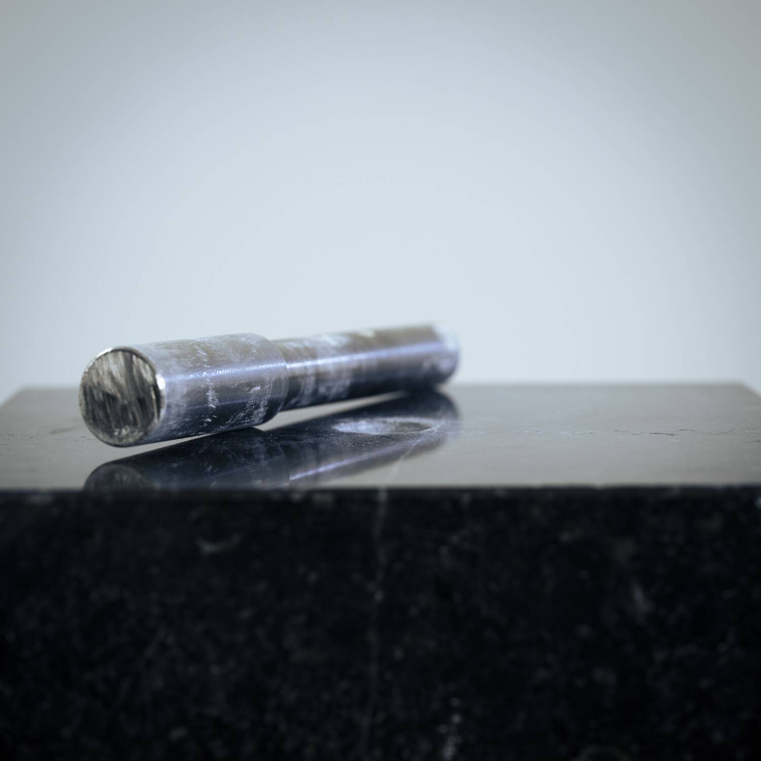 Modernist bust sculpture of a woman in sandstone