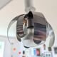 Jocelyne Trocmé design flower light pendant light from the 70s
