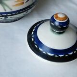 Ceramic theiere of quimper keraluc