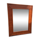 Miroir en bambou et rotin