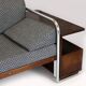 Bauhaus tubular steel sofa restored by Robert Slezak, 1930s.