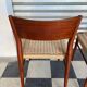 Set of 5 chairs from the 1950s designed by Georg Leowald.