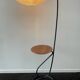 Lampadaire ( lampe & table ) en  acier tubulaire, ca 1960