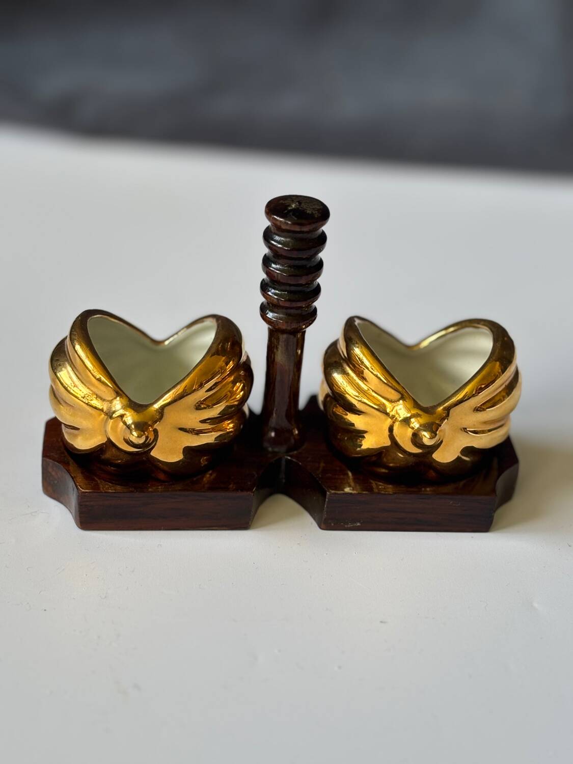 Robj Paris porcelain salt and pepper shakers, 1930