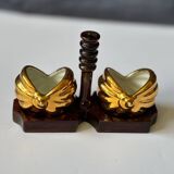 Robj Paris porcelain salt and pepper shakers, 1930