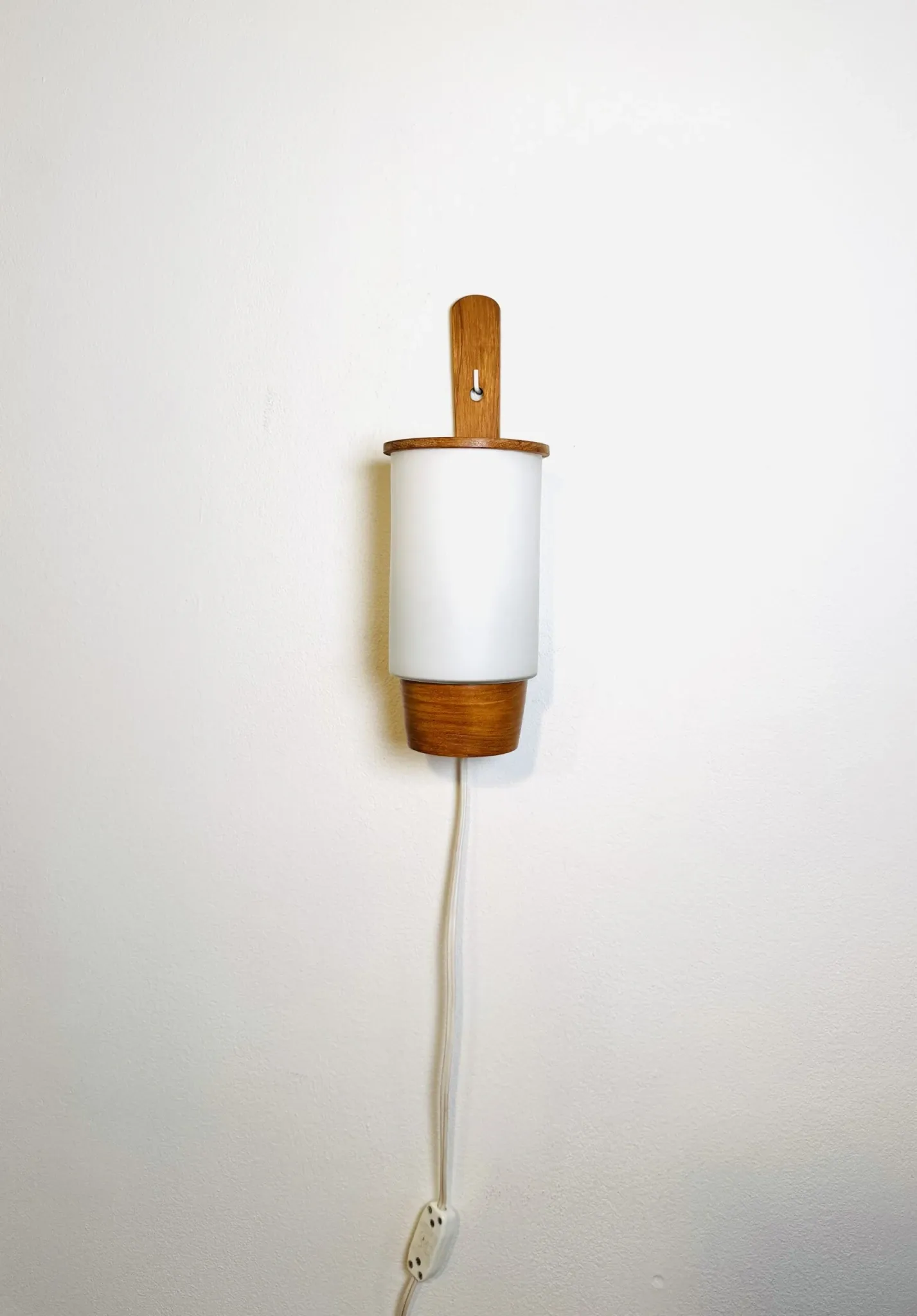 Cylindrical Wall Lamp By Uno & Östen Kristiansson For Luxus, Sweden, 1960S