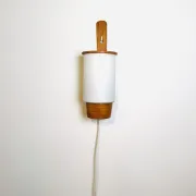 Cylindrical Wall Lamp By Uno & Östen Kristiansson For Luxus, Sweden, 1960S