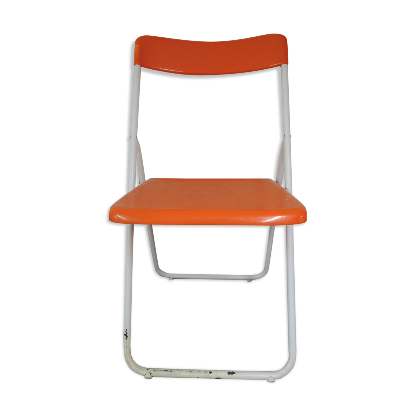 Orange Pop folding chair