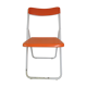 Orange Pop folding chair