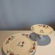 Lot de 2 plats "Terre de fer "