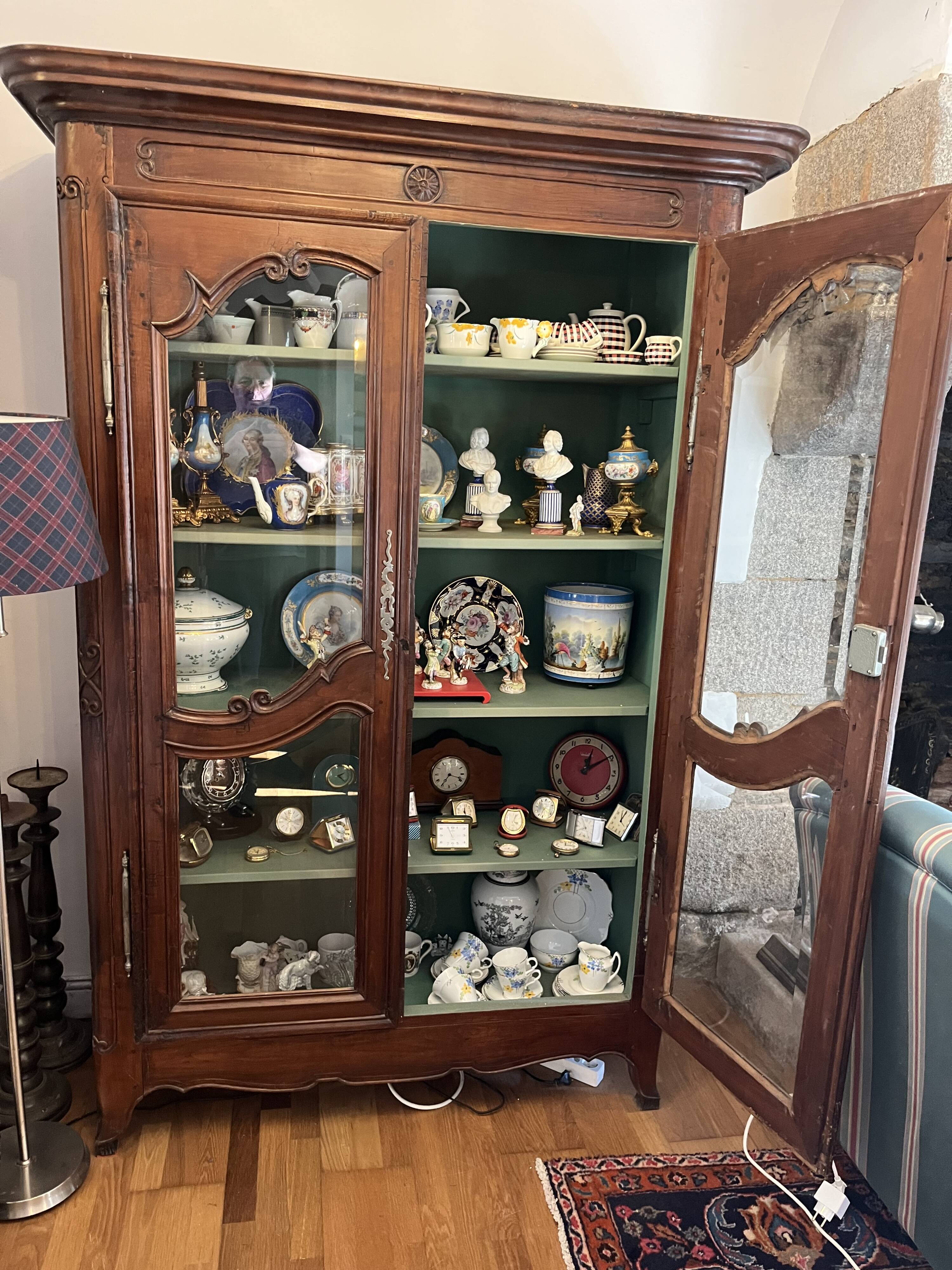 Louis XV revival style cabinet