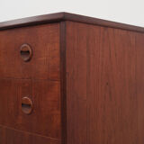 Teak chest of drawers, Danish design, 60s, made in Denmark