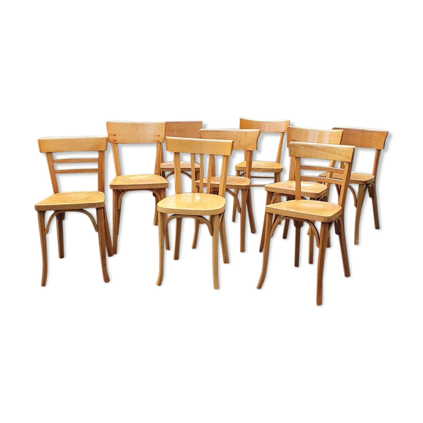 Lot 9 baumann bistro chairs and various