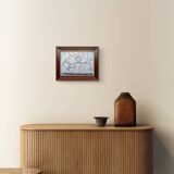 Switzerland, original map printed in 1879.