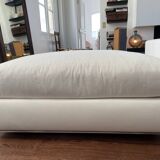 Large square Italian design pouf