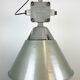 Industrial explosion proof lamp with aluminium shade from polam, 1970s
