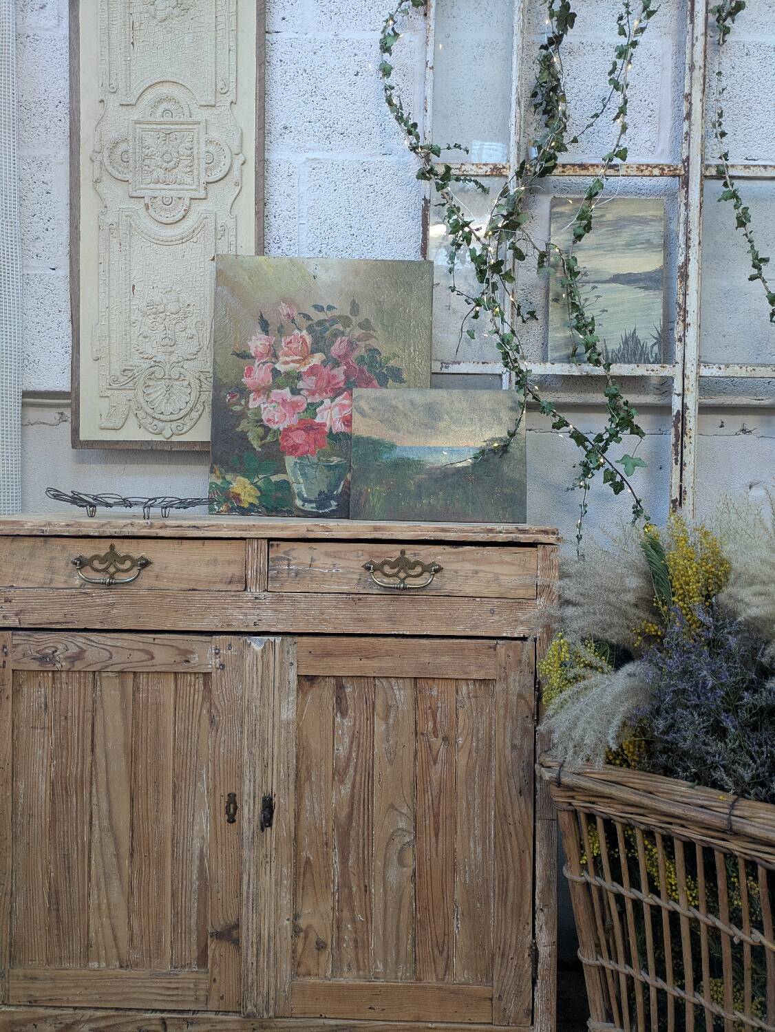 Patinated Parisian buffet