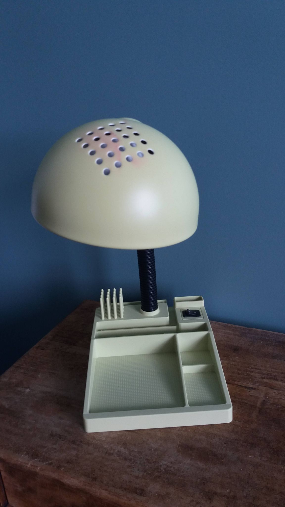 Codilem space age desk lamp in pale green