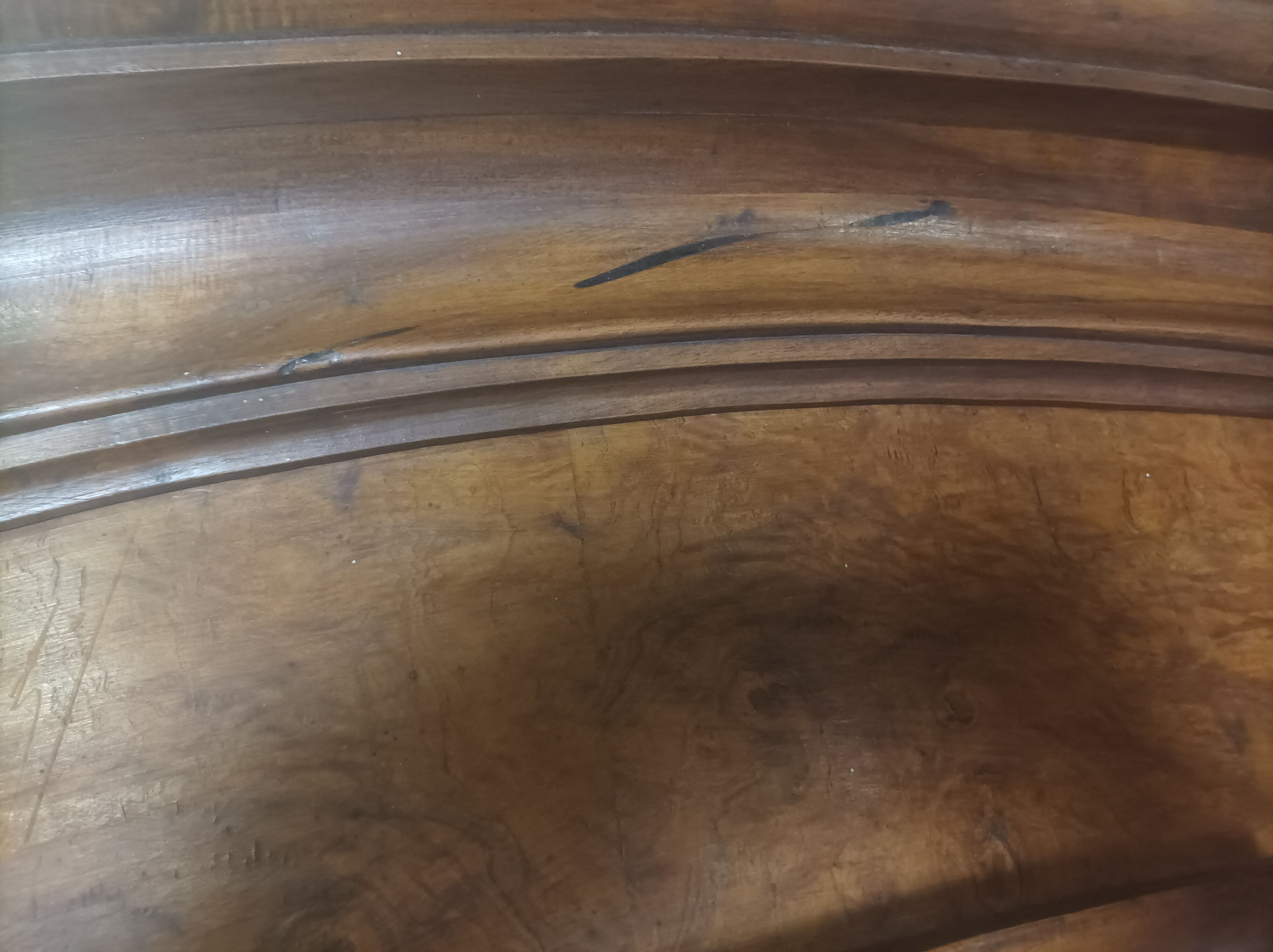 Transition wardrobe in 18th century walnut