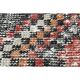 1970s Turkish Oushak Handmade Wool Cotton Red Runner Rug 103x382