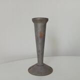 Vintage zinc vase
