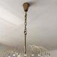 Chandelier crystal stamp basket