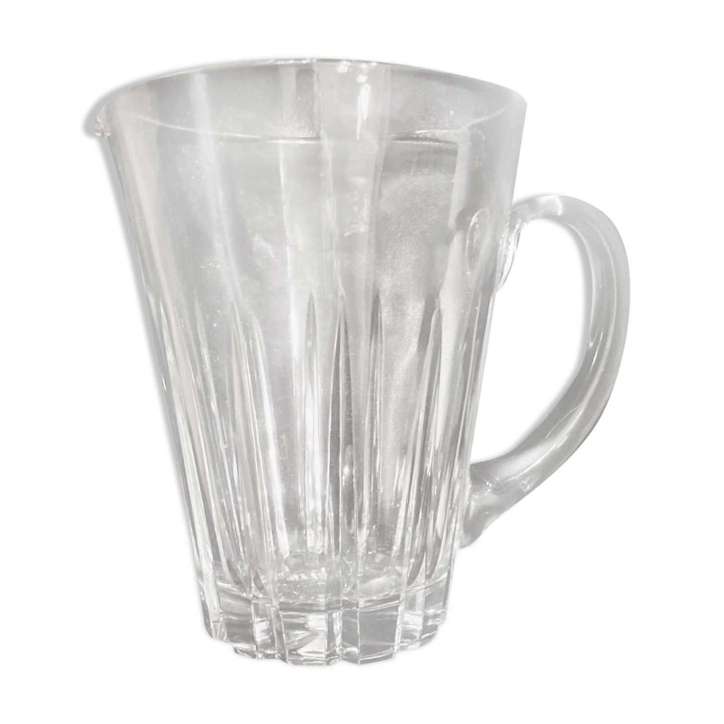 Crystal water pitcher