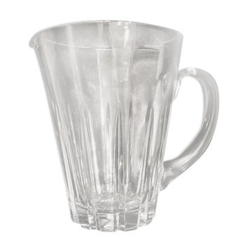 Broc ou pichet a eau en cristal